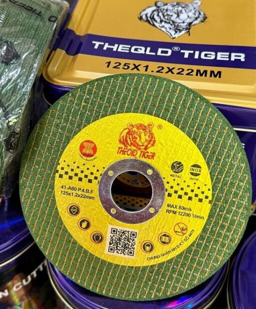 ĐÁ CẮT SẮT TIGER 1.25 TẤC – CẮT NHANH, CHUẨN XÁC, SIÊU BỀN (100 VIÊN)