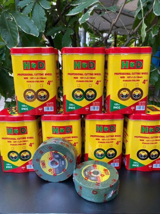 ĐÁ CẮT SẮT HD 107MM – SẮC BÉN, BỀN BỈ, HIỆU SUẤT CAO (Hộp 25v) - Ảnh 5