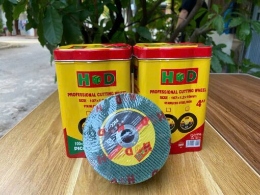 ĐÁ CẮT SẮT HD 107MM – SẮC BÉN, BỀN BỈ, HIỆU SUẤT CAO (Hộp 25v) - Ảnh 4