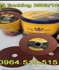 ĐÁ CẮT SẮT LION KING – SẮC BÉN, BỀN BỈ, AN TOÀN CHO THỢ CƠ KHÍ & XÂY DỰNG (HỘP 100 VIÊN)