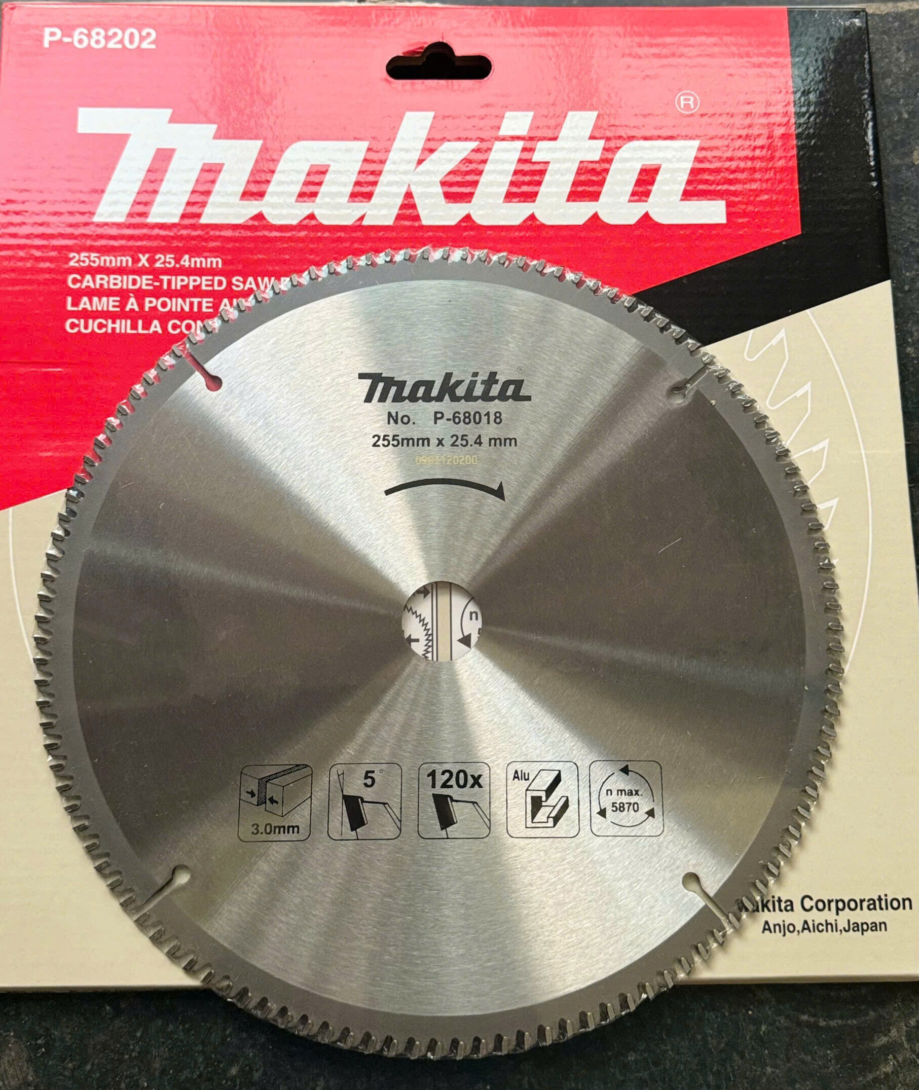 LƯỠI CẮT NHÔM MAKITA – SẮC BÉN, BỀN BỈ, HIỆU QUẢ (hộp 10 lưỡi)